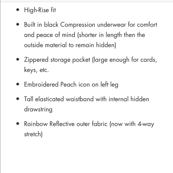 Very hard to get! Flexliving reflective shorts size SMALL! - Picture 8 of 9